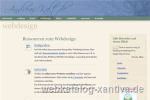 Andreas Kalt - Webdesign