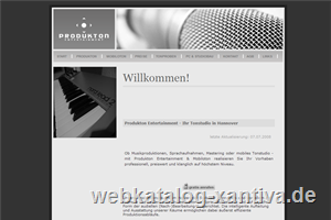 Produkton Entertainment - Tonstudio in Hannover