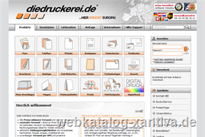 diedruckerei.de - Ihre Onlinedruckerei mit eigener Produktion!