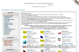 NRW-Webkatalog.de - das (ber)-Regionale Webverzeichnis