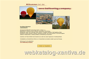 aero ballooning company - Ballonfahrten ber Norddeutschland