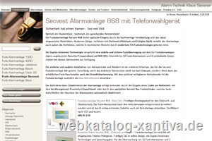 Funkalarmanlage Secvest 868 - online kaufen