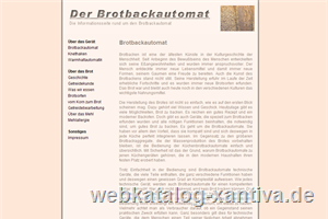 Informationen rund um den Brotbackautomat