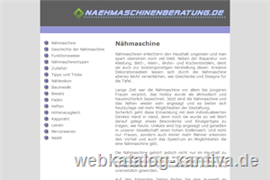 Ratgeber N�hmaschine