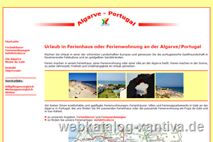 Algarve Ferienhuser in der Nhe von  Albufera in Portugal