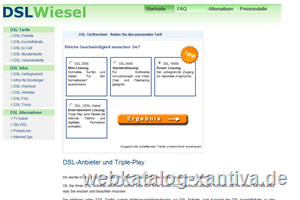 DSL Wiesel - Das DSL-Portal mit Infos rund um DSL Anschlsse