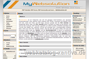 MyWebsolution.de - PHP und MySQL Tutorials