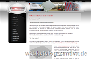 Vakuumisolationselemente von Vaku-Isotherm GmbH
