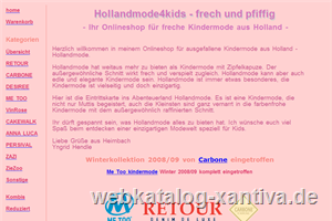 Hollandmode 4 kids - freche Kindermode aus Holland