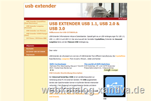 Infos zu USB Extender