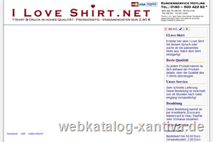 iloveshirt.net - Dein eigenes I LOVE SHIRT mit Wunschtext!