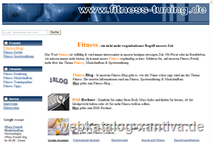 Fitness & Sporternhrung Infoportal