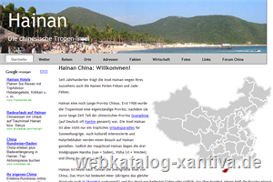 Exotische Insel Hainan China