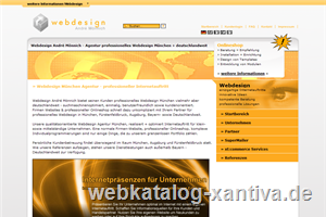 Webdesign Agentur Mnchen - Webdesign, xt:commerce + Gambio