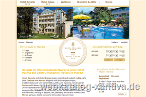 Hotel Bavaria & Hotel Palma in Meran / Sdtriol / Italien