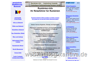 Rumnien  Informationen und Kontakte fr Urlaub