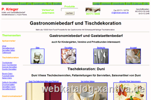 Servietten Gastronomiebedarf und Tischdekoration