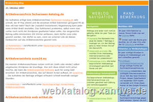 Webkatalog Blog