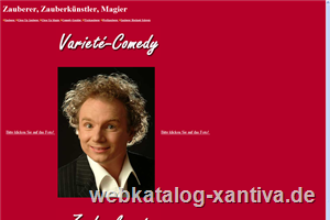 Zauberer, Kabarettist, Kabarett, Comedy...