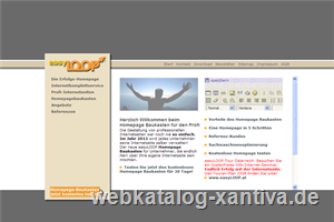Homepage Baukasten der easyLOOP Austria Internetagentur Tirol