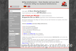 Kisstel - Handy Billigvorwahl fr Call by Call ins Ausland und alle Netze