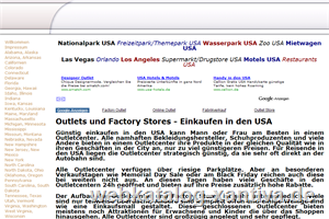 Outlets in den USA - gnstig einkaufen