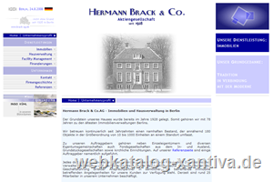 Hermann Brack AG, Immobilienverwaltung Berlin