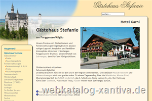 Gästehaus Stefanie - Hotel Garni in Brunnen am Forggensee