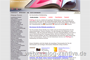 Webkatalog-Verzeichnis PINKPAGE