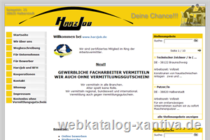 Private Arbeitsvermittlung Harzjob.