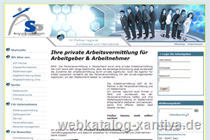 Private Arbeitvermittlung ASP