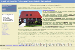 Ferienhaus Paepke in Arle in Ostfriesland