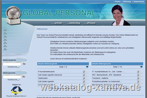 Private Arbeitsvermittlung Global Personal