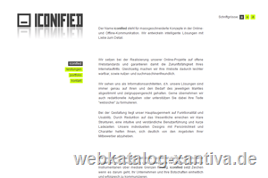 iconified web-design Mannheim