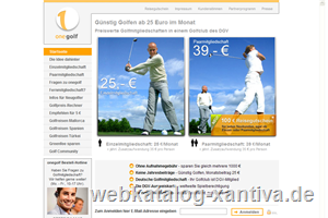 Günstig Golf spielen - DGV Golfmitgliedschaften für 25 Euro/Monat