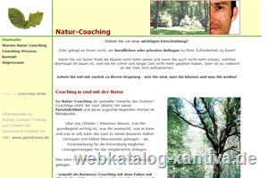 Natur-Coaching und Outdoor-Coaching in Wrzburg, Aschaffenburg, Frankfurt.