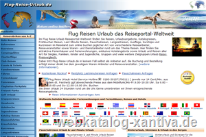 Flug Reise Urlaub das Reiseportal-Weltweit