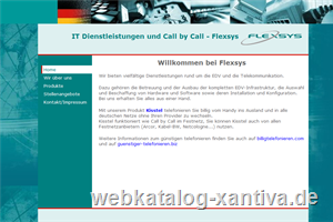 Flexsys - IT Dienstleistung und Call by Call