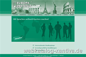 EUROPA - INSTITUT Reutlingen - Europasekretärin Sprachkurs - Sprachschule