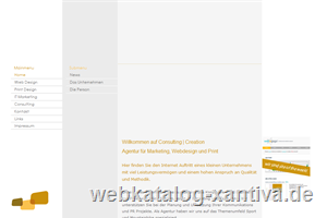 Consulting | Creation Web Design Agentur