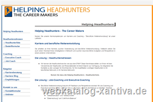 Headhunter Suche mit Headhunter-Verzeichnis, Headhunter-Liste