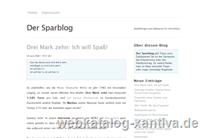 Der Sparblog