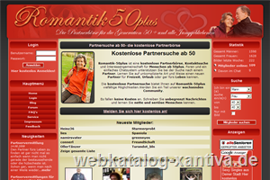 Romantik-50plus.de - Partnerbrse fr die Generation 50plus