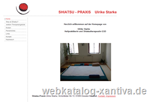 Shiatsu-Praxis Ulrike Starke in Dresden