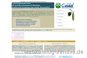 Caidal: Beduinenzelt Events