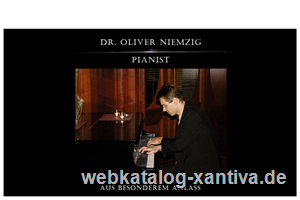 Pianist Dr. Oliver Niemzig
