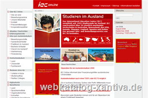 IEC Online - Studieren im Ausland