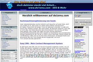 SEO-freundliches Easy CMS