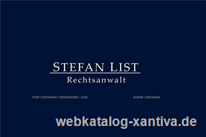 Rechtsanwalt List