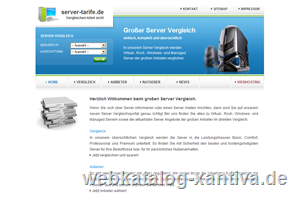 Server Vergleich - Server Tarife im Internet.